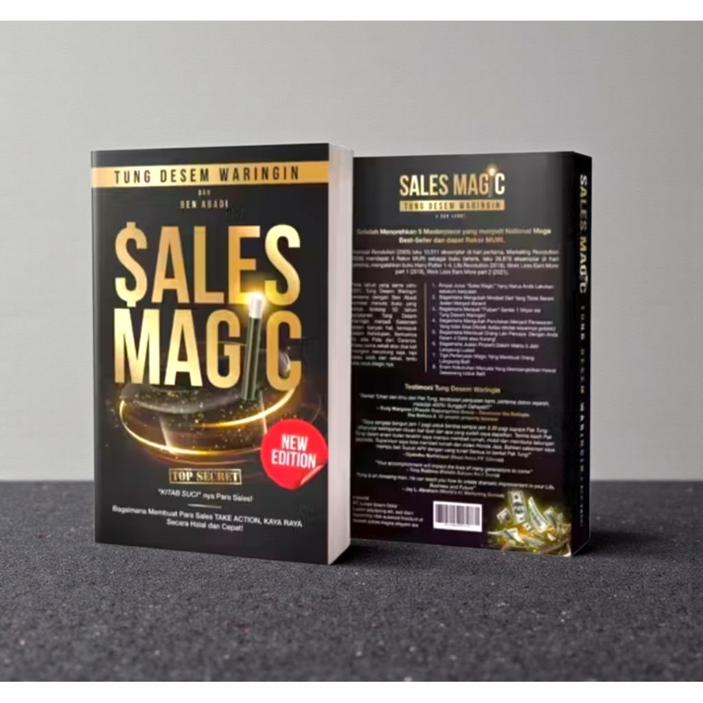 Buku Marketing Specialist Sales Magic Mr. Tung Desem Waringin