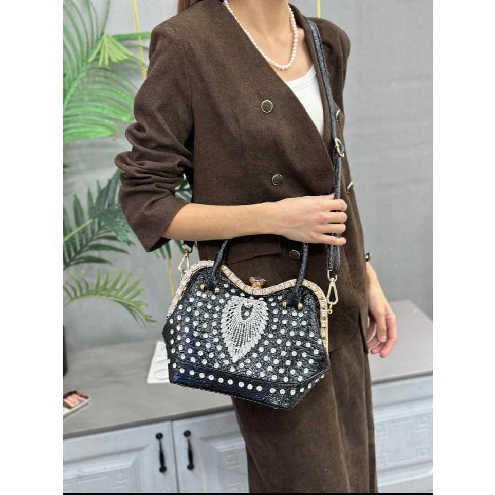 Blink croco 388 Tas Blink Croco 388 Ukuran Medium untuk Pesta Resepsi Kondangan dan Syari 388 / TAS 