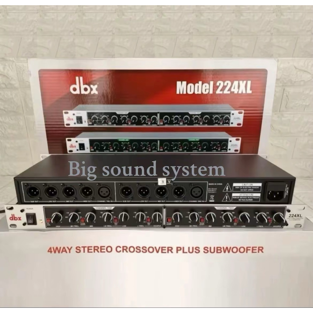 DBX 224XL subwoofer crossover dbx