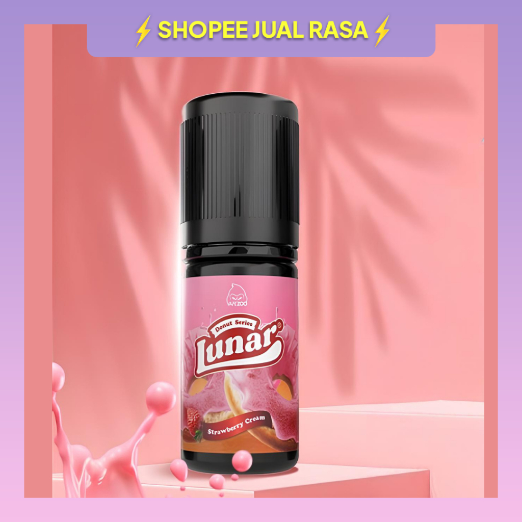 Lunar Donut Strawberry 30ml - Saltnic Authentic