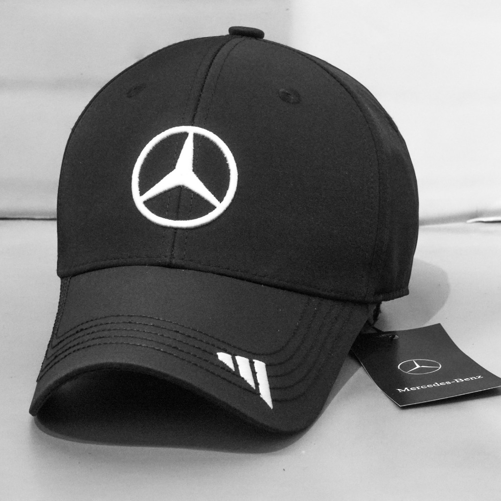 Topi Mercedes Benz Topi Baseball Pria Import Mirror Original