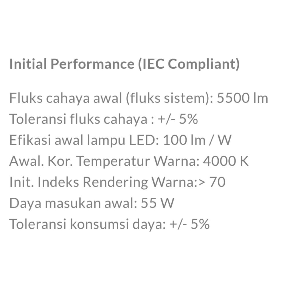 Philips BRP 371 LED56/NW 55W DM MP1