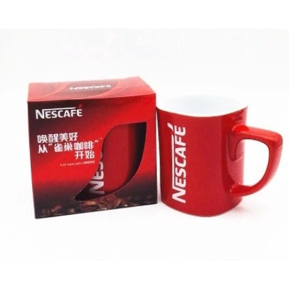 Mug Nescafe gelas 250ml terlaris