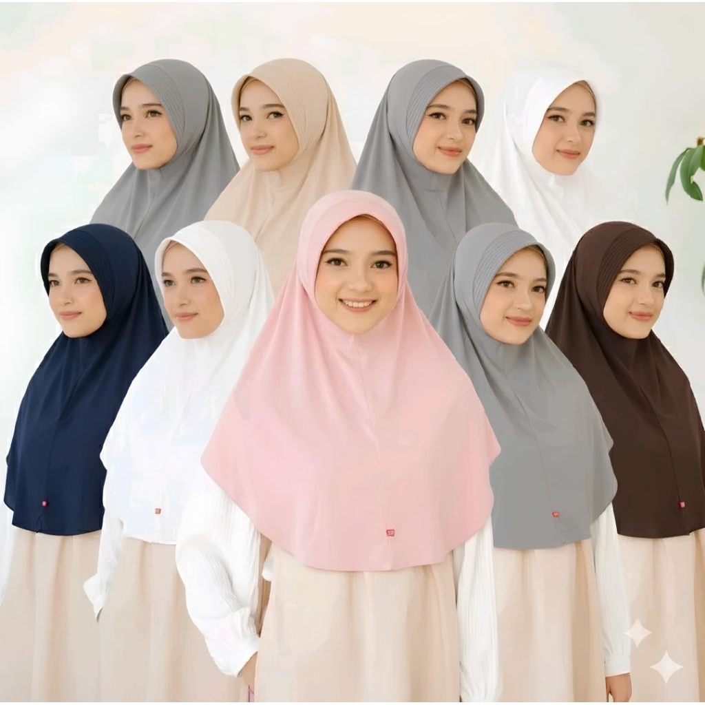ZOYA - BERGO HUMAIRA HIJAB INSTANT POLOS