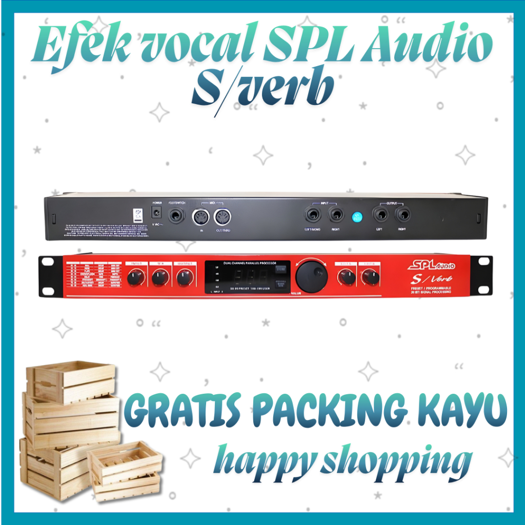 Efek vocal SPL Audio S/verb 100% ORIGINA