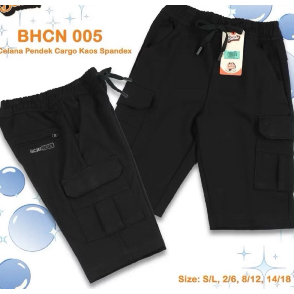 CELANA KARGO PENDEK ANAK LAKI-LAKI BAHAN KAOS SPANDEK PREMIUM