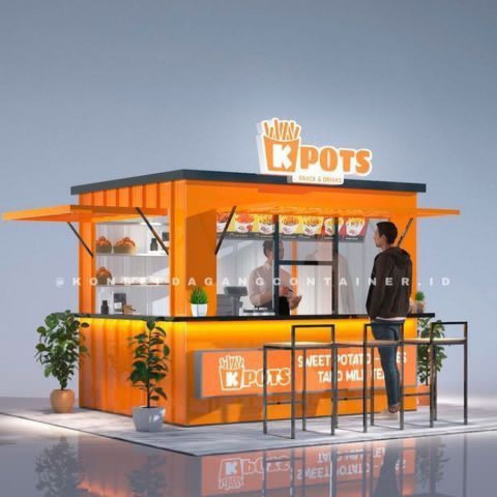 Custom Kontainer both full branding