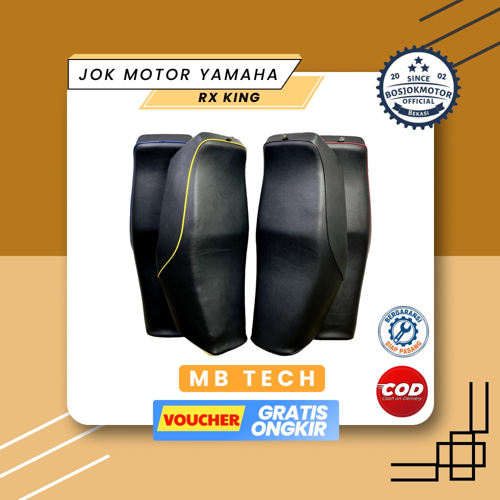 Jok motor RX KING Mbtech Lis Warna Jok variasi yamaha rx king