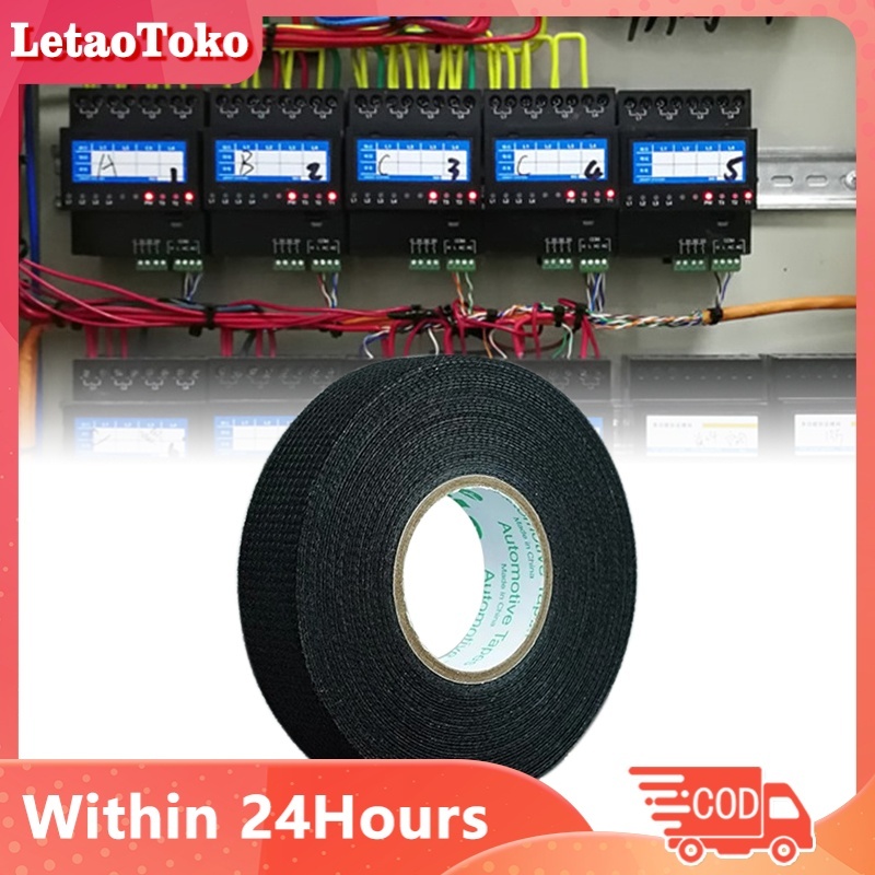 Lakban Kabel Pembungkus Isolasi 15M - Pita Harness Otomotif - Tape Pengikatan Kabel - Pita Pengikata