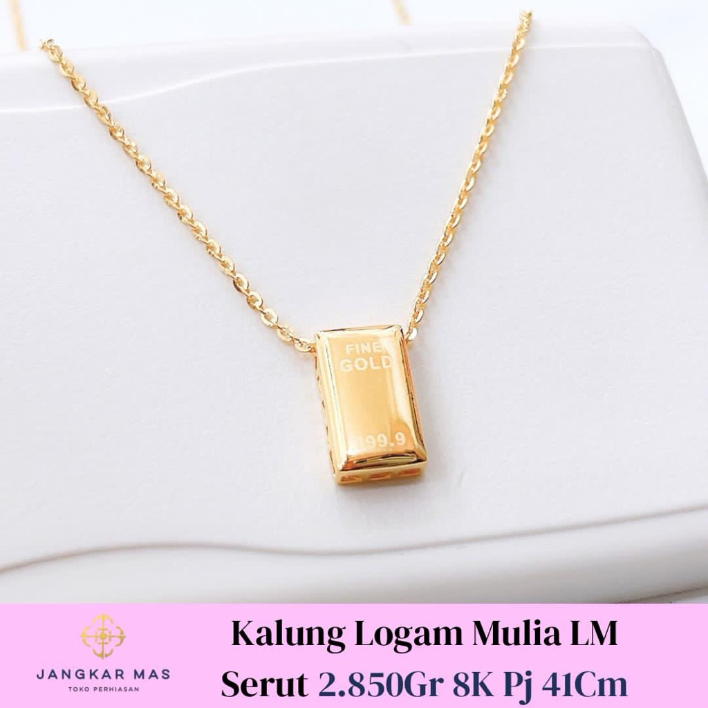 KALUNG SERUT LOGAM MULIA LM BERAT 2.850GR KADAR 8K