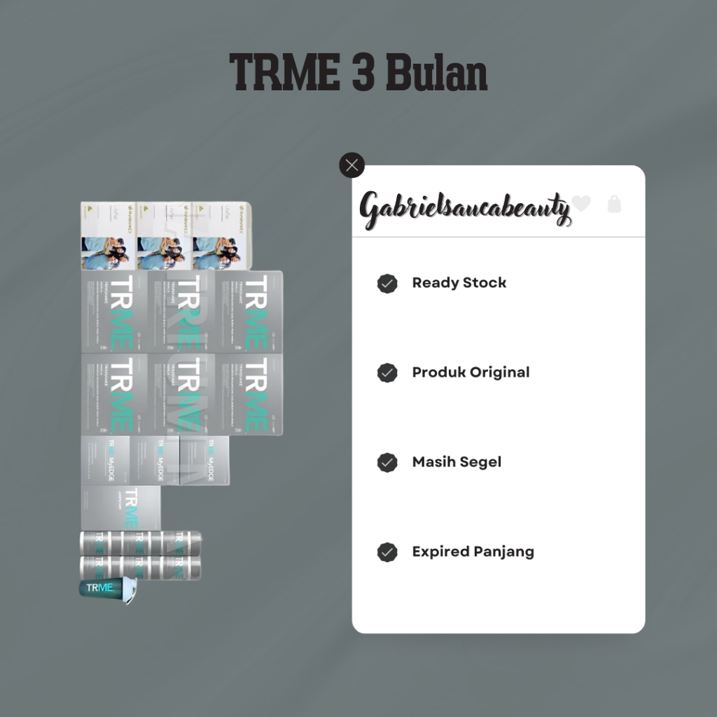 Program Turun Berat Badan TR90 TR ME 3 Bulan Full Set Edisi 2026 Mocha Cokelat Vanila