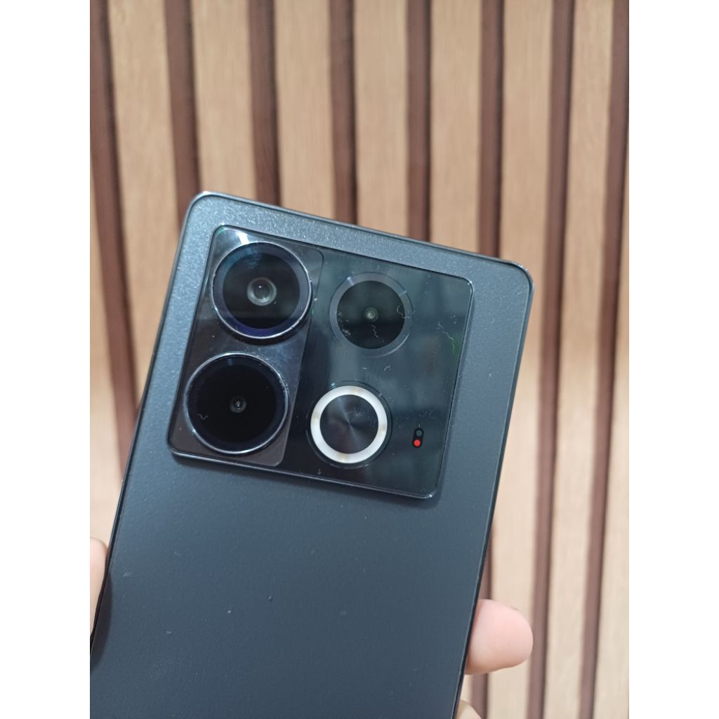 Infinix Note 40 4G Obsidian Black 8/256 NFC |Minus kaca LCD + Shadow tipis ga ngaruh | Unit Only Ori