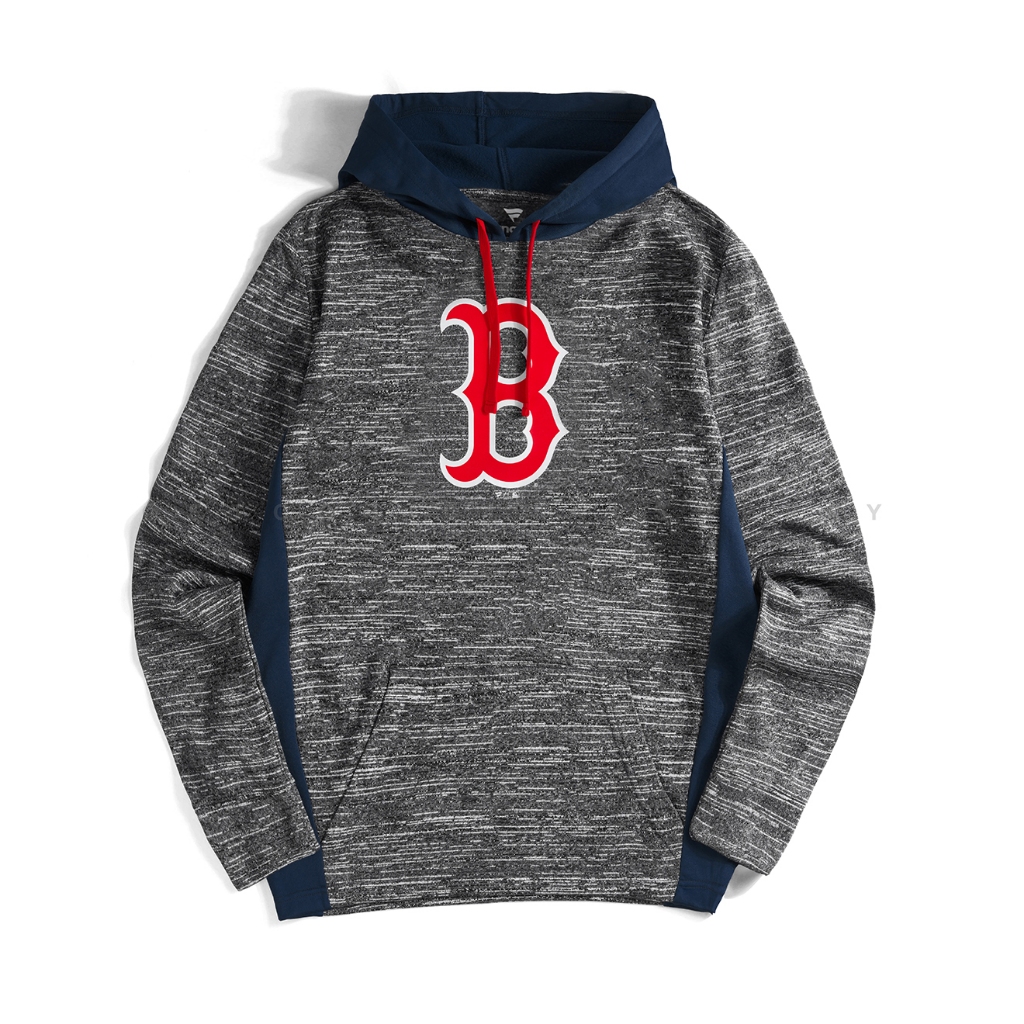 Pullover Hoodie - Men's Pullover Hoodie Boston Red Sox