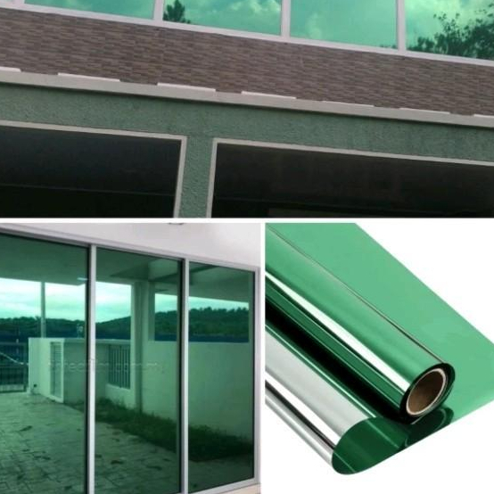 Sticker kaca film riben hijau 40% / sticker anti gores kaca mobil / kacafilm riben