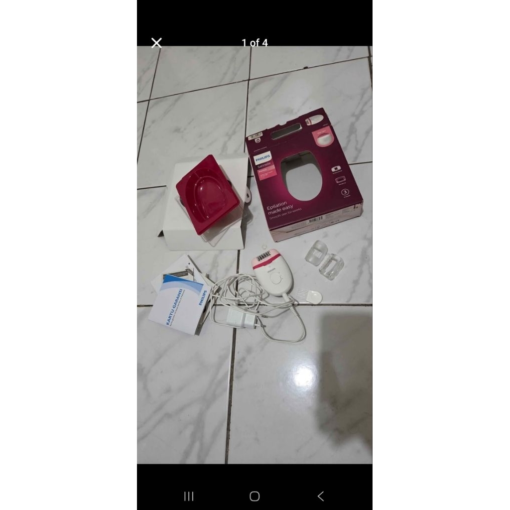 Epilator Philips Satinelle BRE255 Second preloved