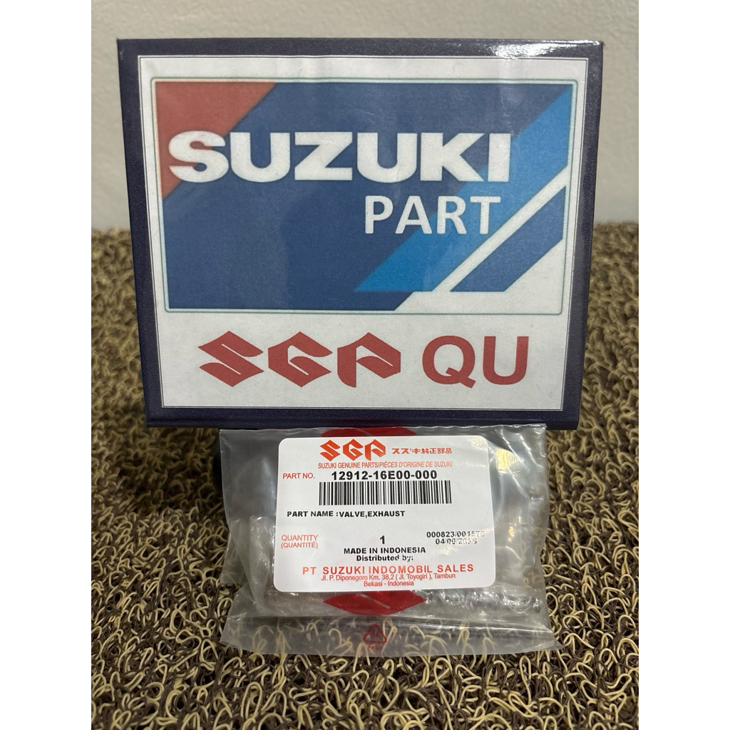 Payung klep valve (EX) satria fu karbu thn 2005-2015 SGP Original part number 12912-16E00-000