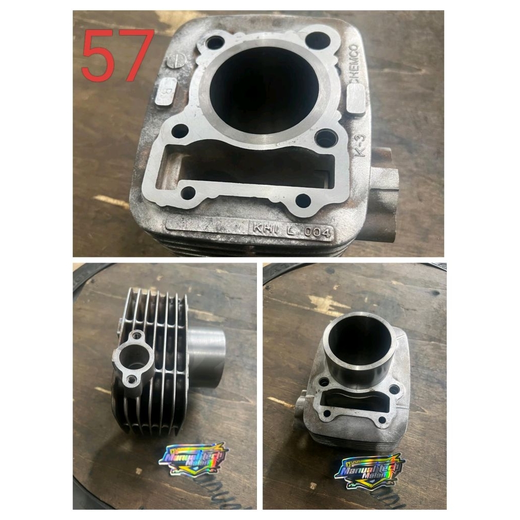 blok KLX bore up CHEMCO liner 72 bisa untuk piston 62 63 64 65 66 67 68 69