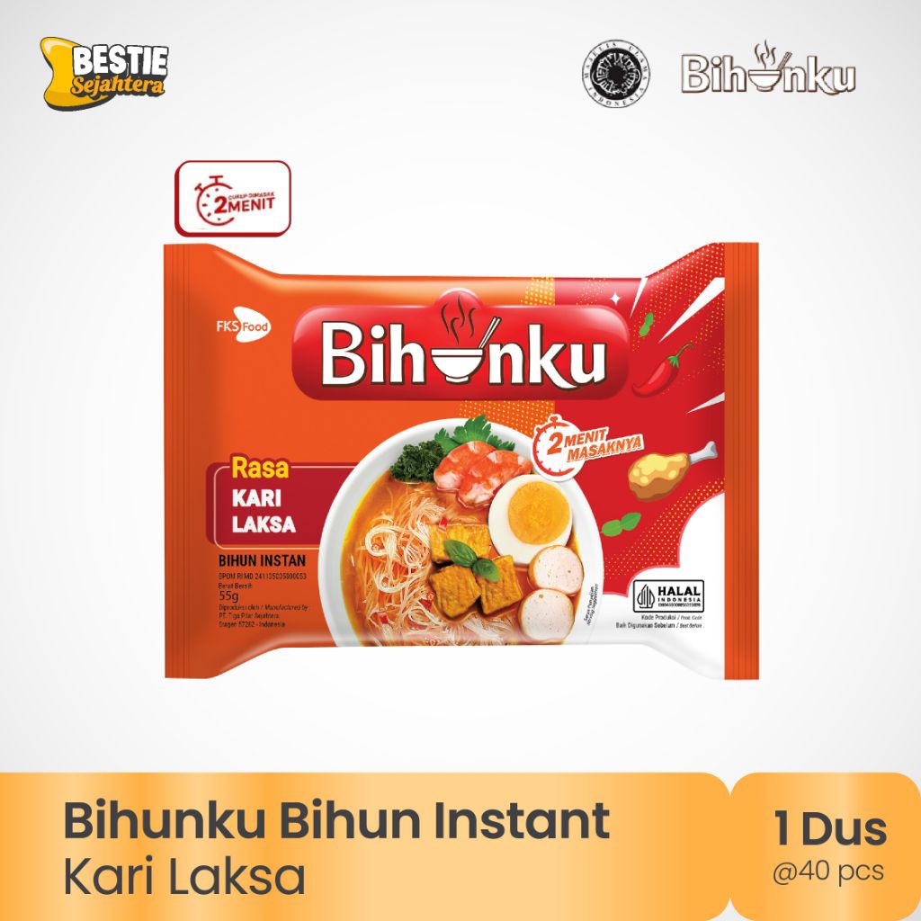 Bihunku Instan ( Kari Laksa )