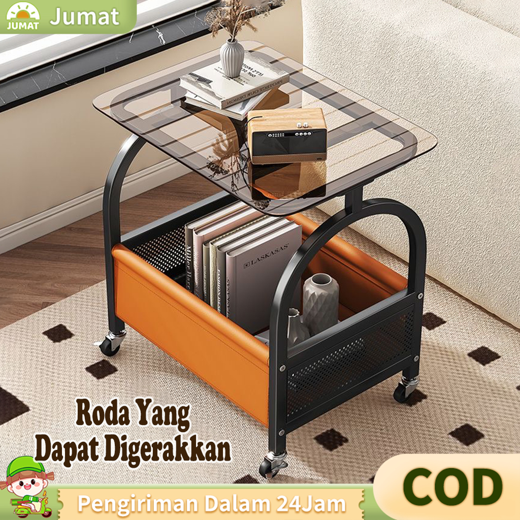 COD Rak Troli Susun Kokoh Rak Sudut Rak Penyimpanan Dapur Dengan Roda Rak Dapur Rak Bumbu Serbaguna 