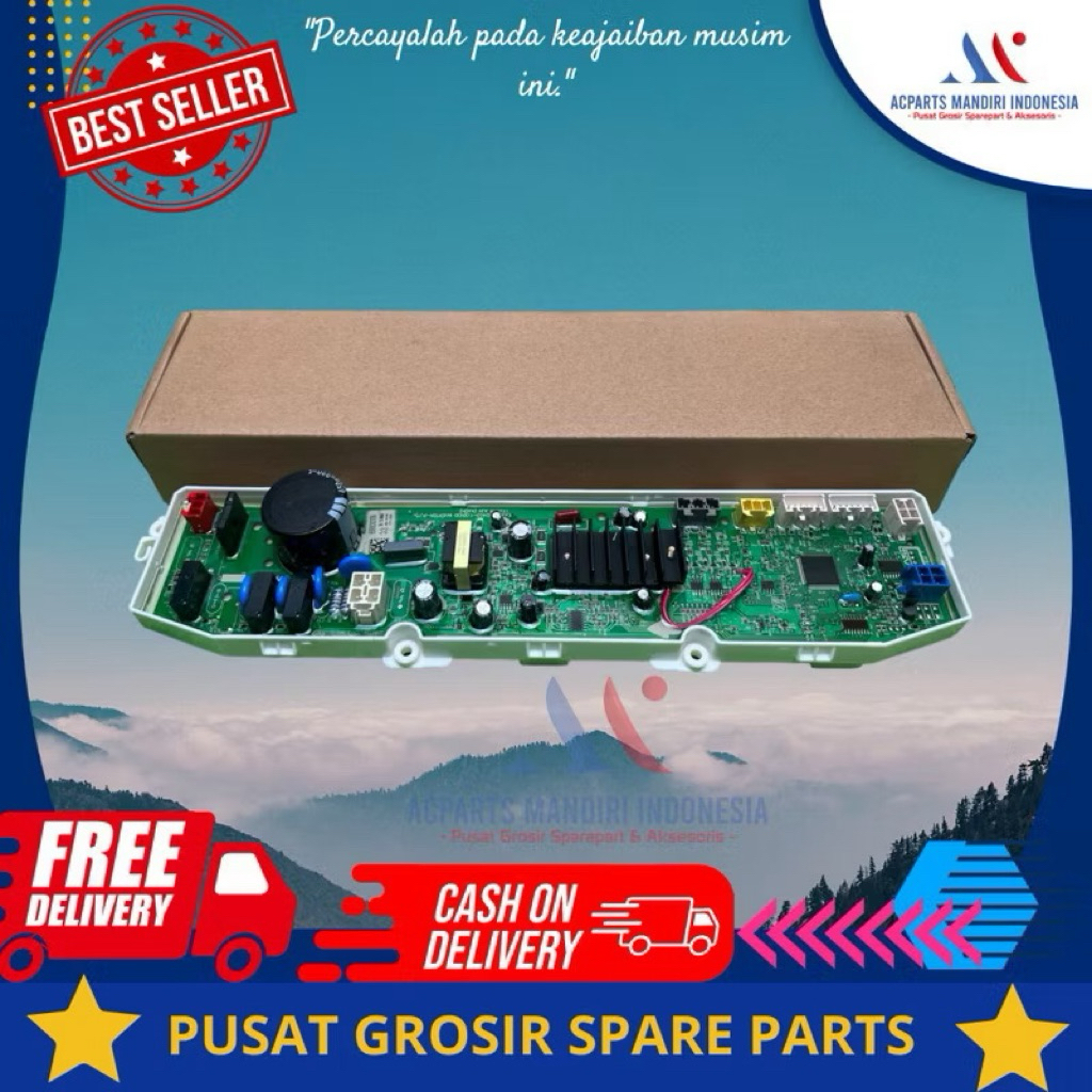 LG  EBR83037833, Power supply Modul pcb control mesin cuci lg smarts inverter  EBR83037833
