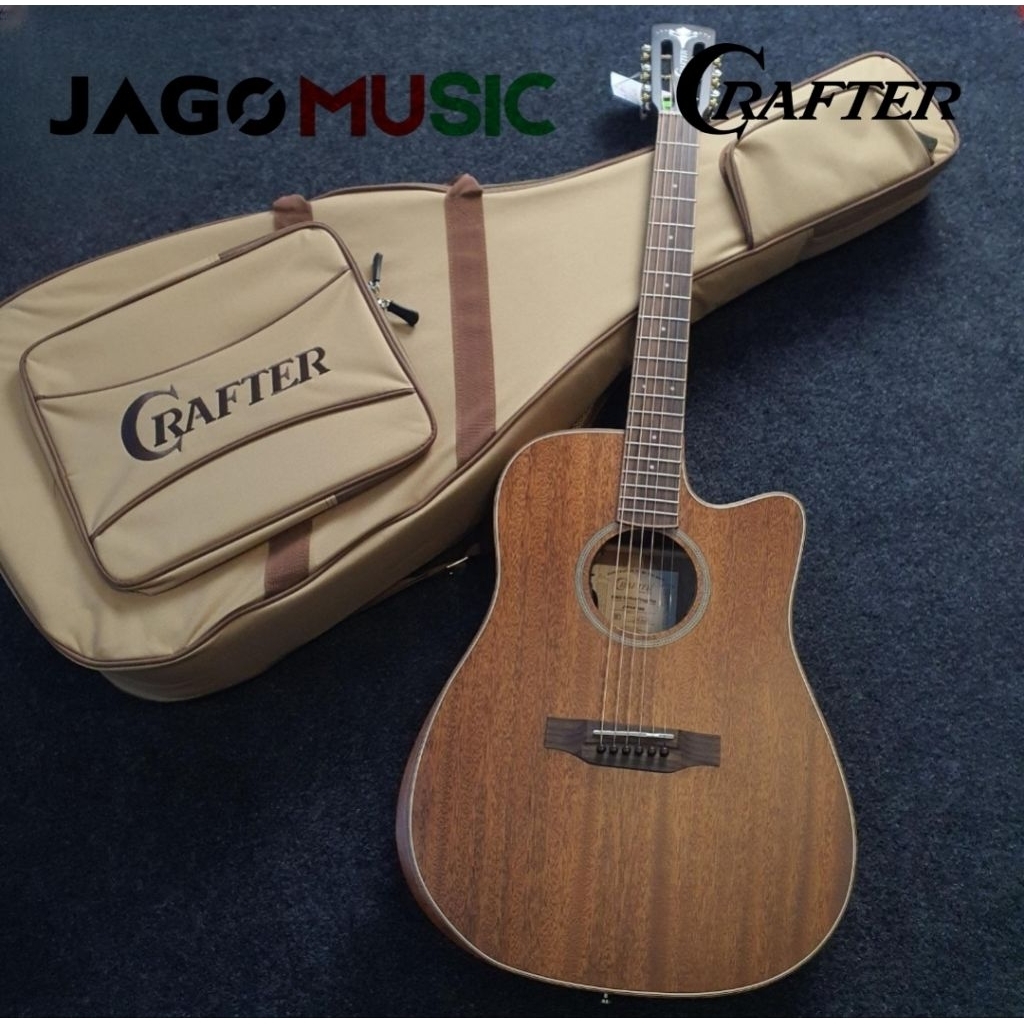 Gitar Akustik Elektrik Crafter Mind D 15CE Fingy Pro Crafter Mind D15CE Fingy Pro Plus