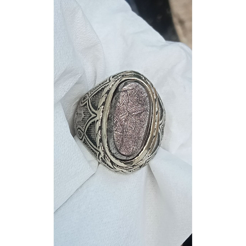 cincin iron meteorite batu meteor