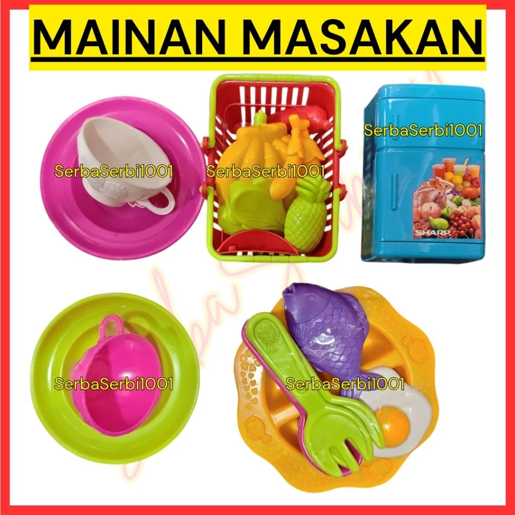 MAINAN MASAKAN / MAINAN PASARAN KS10