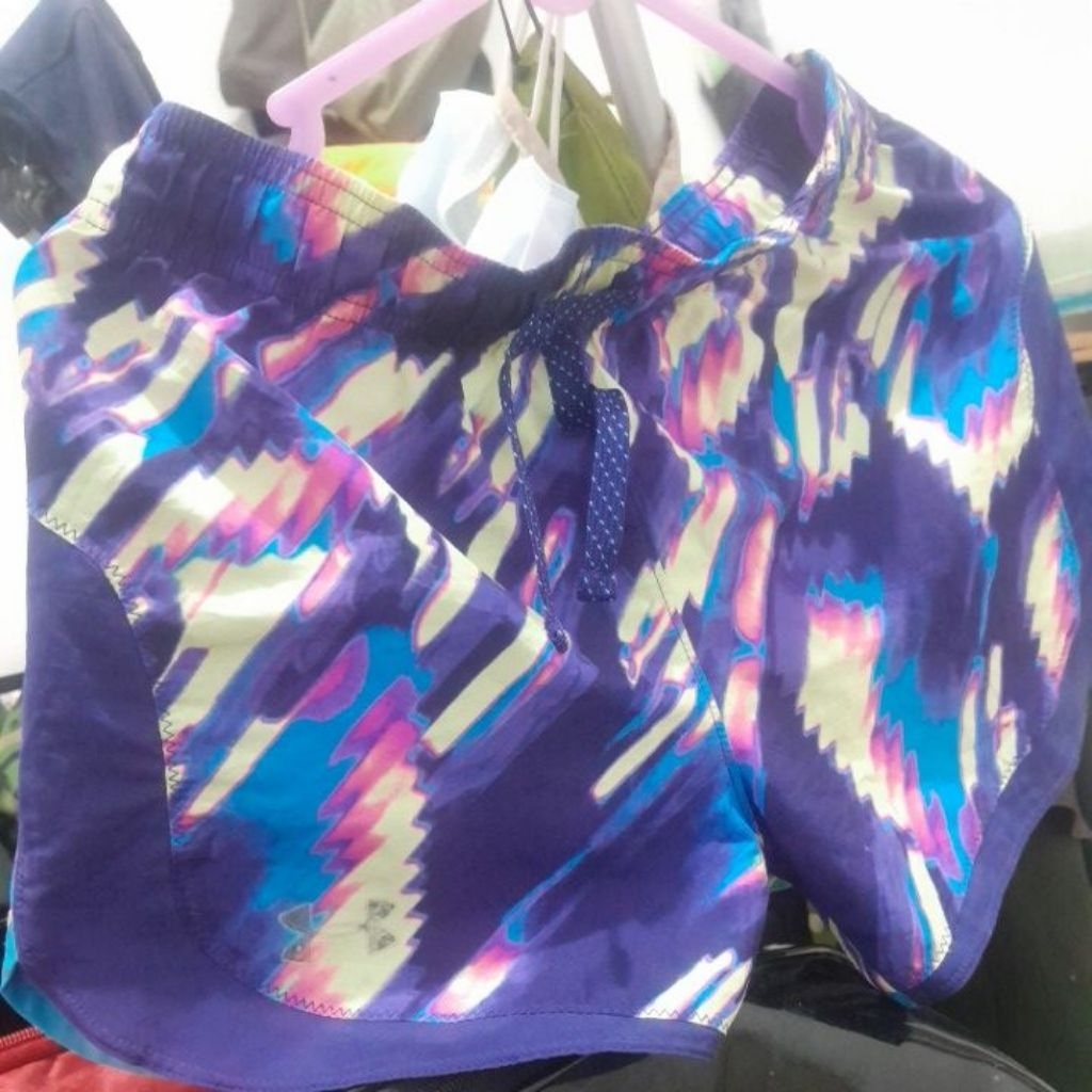 celana pendek olga renang lari size 140 smp remaja under arm preloved