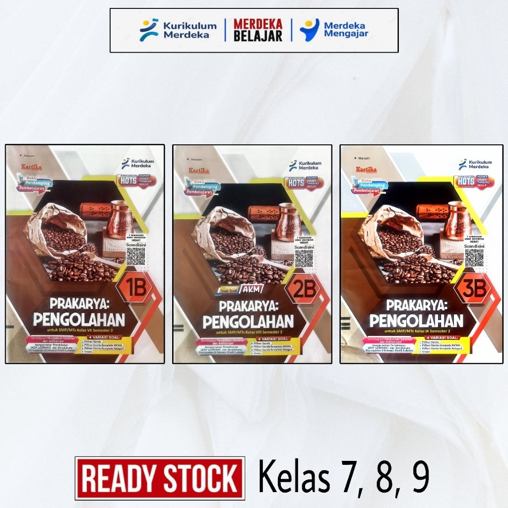 KARTIKA : LKS Prakarya Pengolahan untuk SISWA Kelas 7 8 9 - Semester 2 TA 2025 - 2026