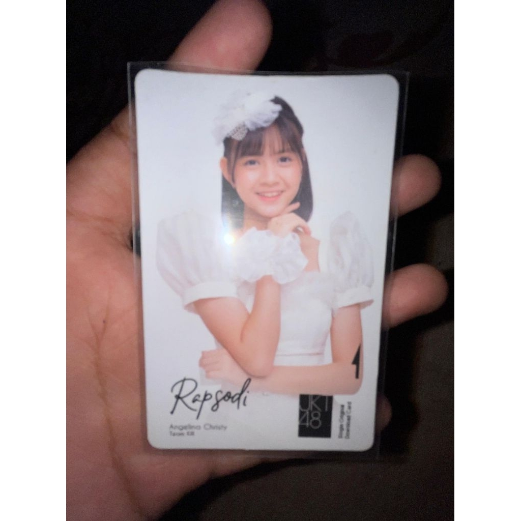 music card Christy rapsodi jkt48 official