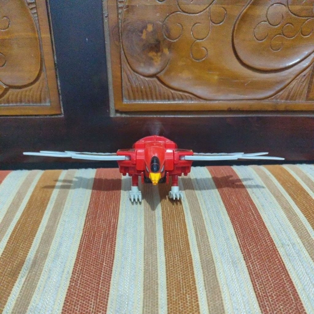Part Dx megazord power ranger ZEO - Burung Merah ORI.