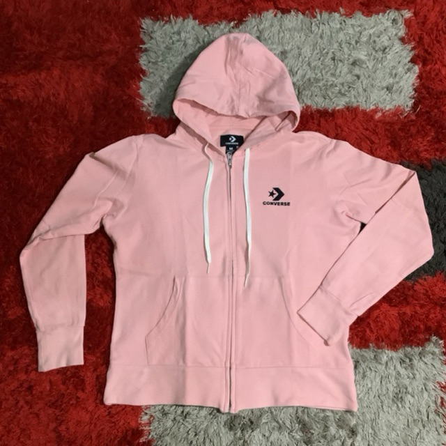 CONVERSE - Jaket Olahraga Wanita Lari Gym Lengan Panjang (second like new)