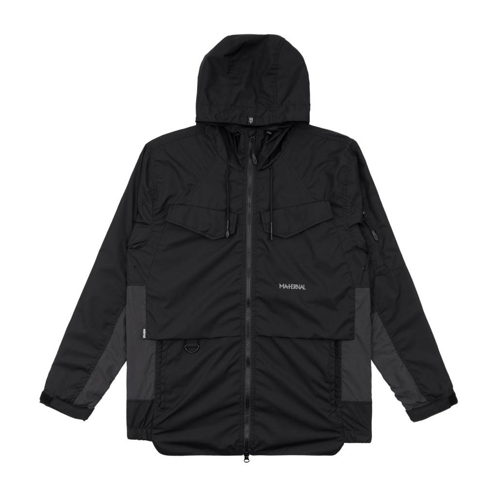 VOLHER MATERNAL DISASTER GORPCORE COACH HOODED OUTDOOR POLYESTER JACKETS