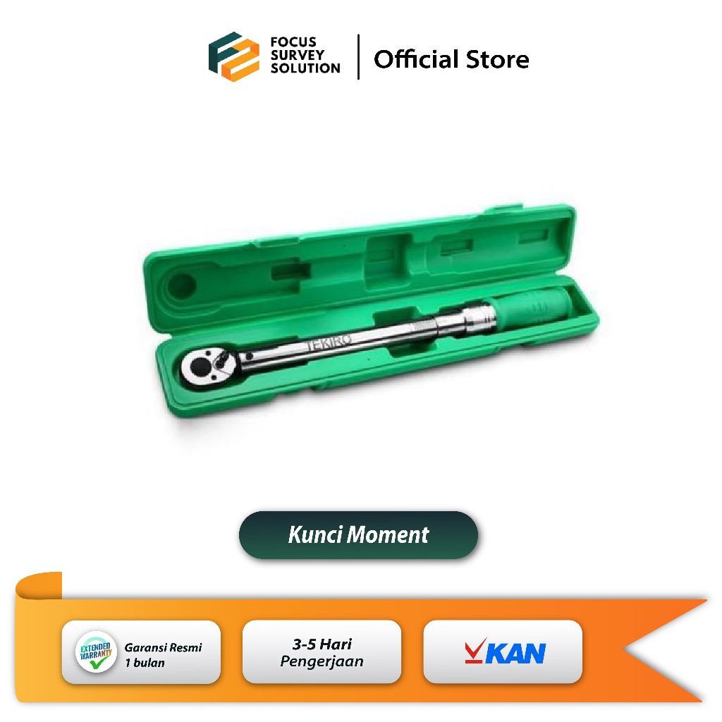Kalibrasi Torque Wrench Krisbow 1/2" 28–210 Nm (Kalibrasi Sertifikat KAN)