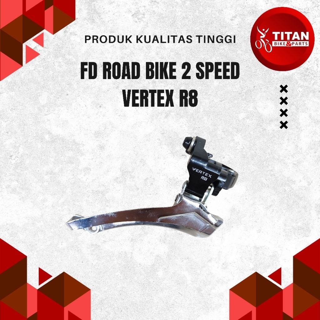 FD ROAD BIKE 2SPEED MERK VERTEX R8