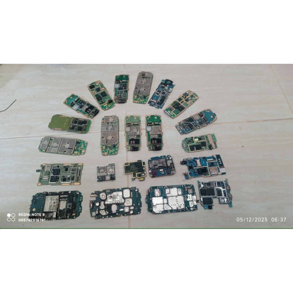 Nokia super, bb, Sony, dan selainnya mati semua untuk bahan rosok