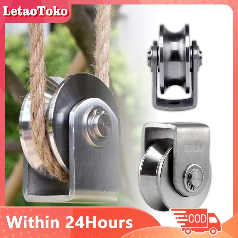 U Groove Pulley -  Roda Pagar Besi Stainless - Pagar Besi Track Roda Stainless Steel