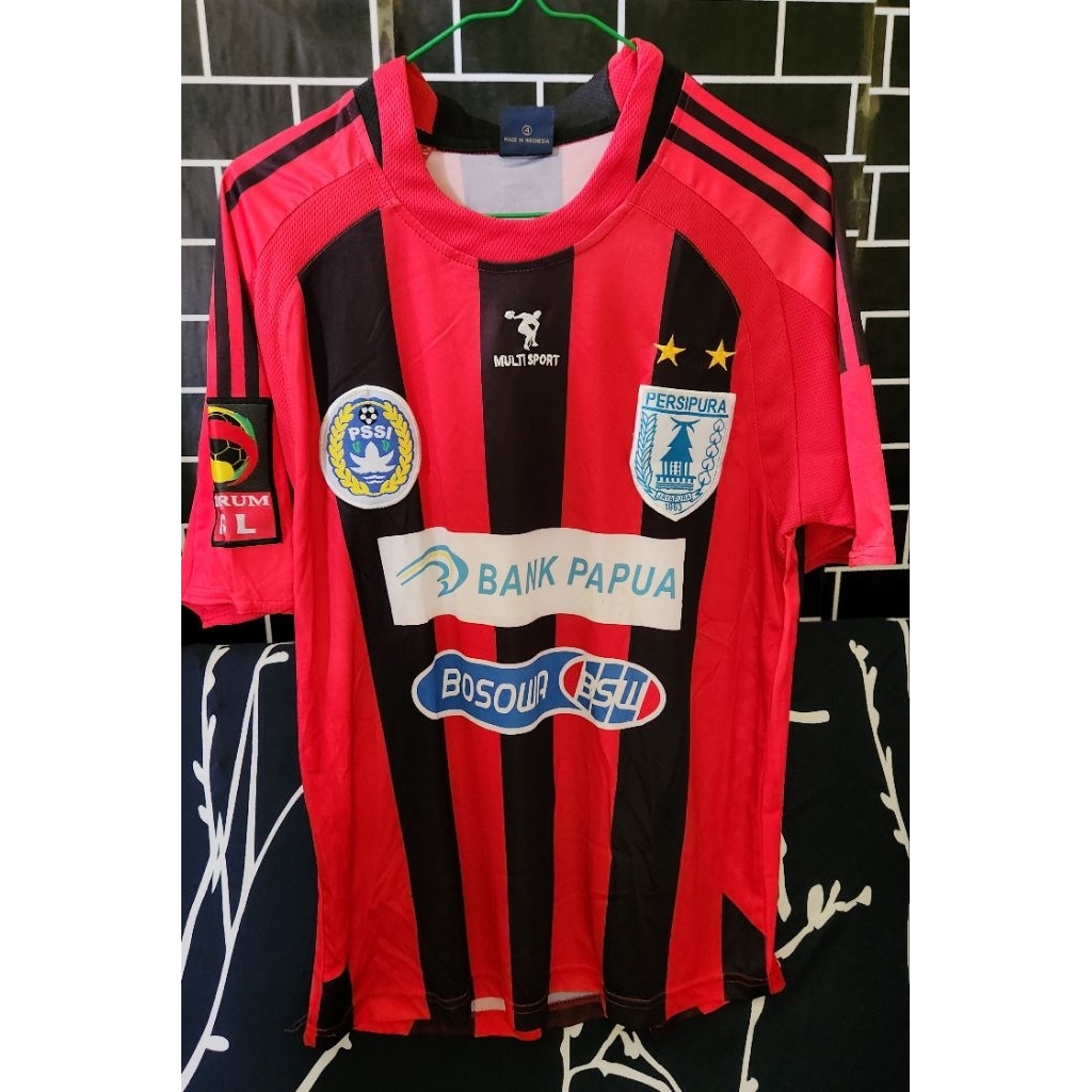 Jersey Home Persipura Jayapura 2008/09