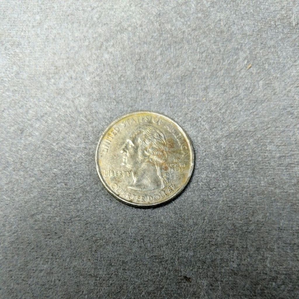 koin koleksi quarter edisi 50 state Amerika new Hampshire 2000