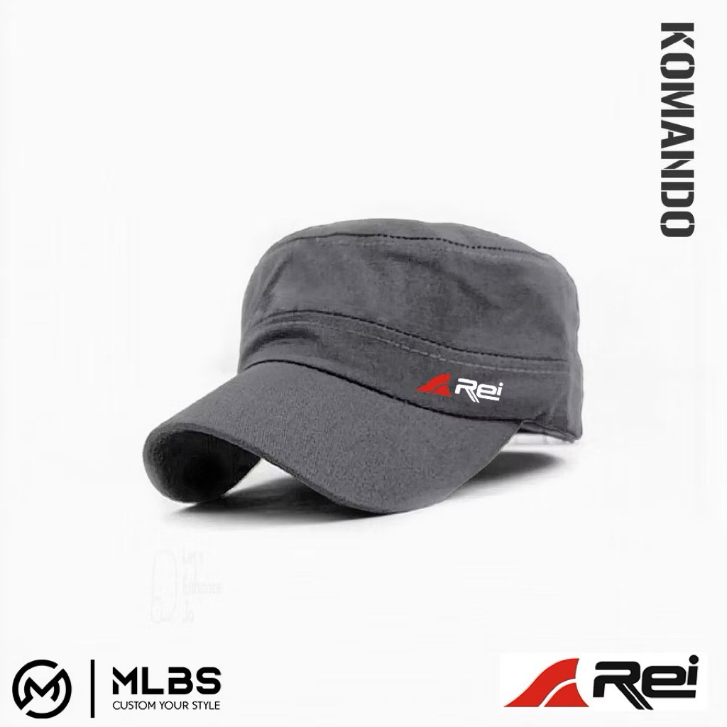 Topi Komando Premium Distro 4Rei Unisex Denim