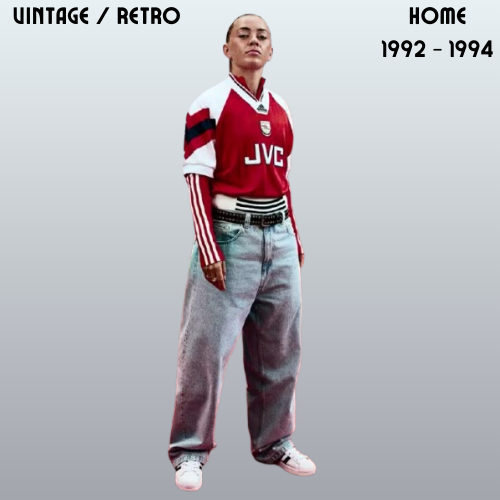 Jersey arsenal home 1992 1994