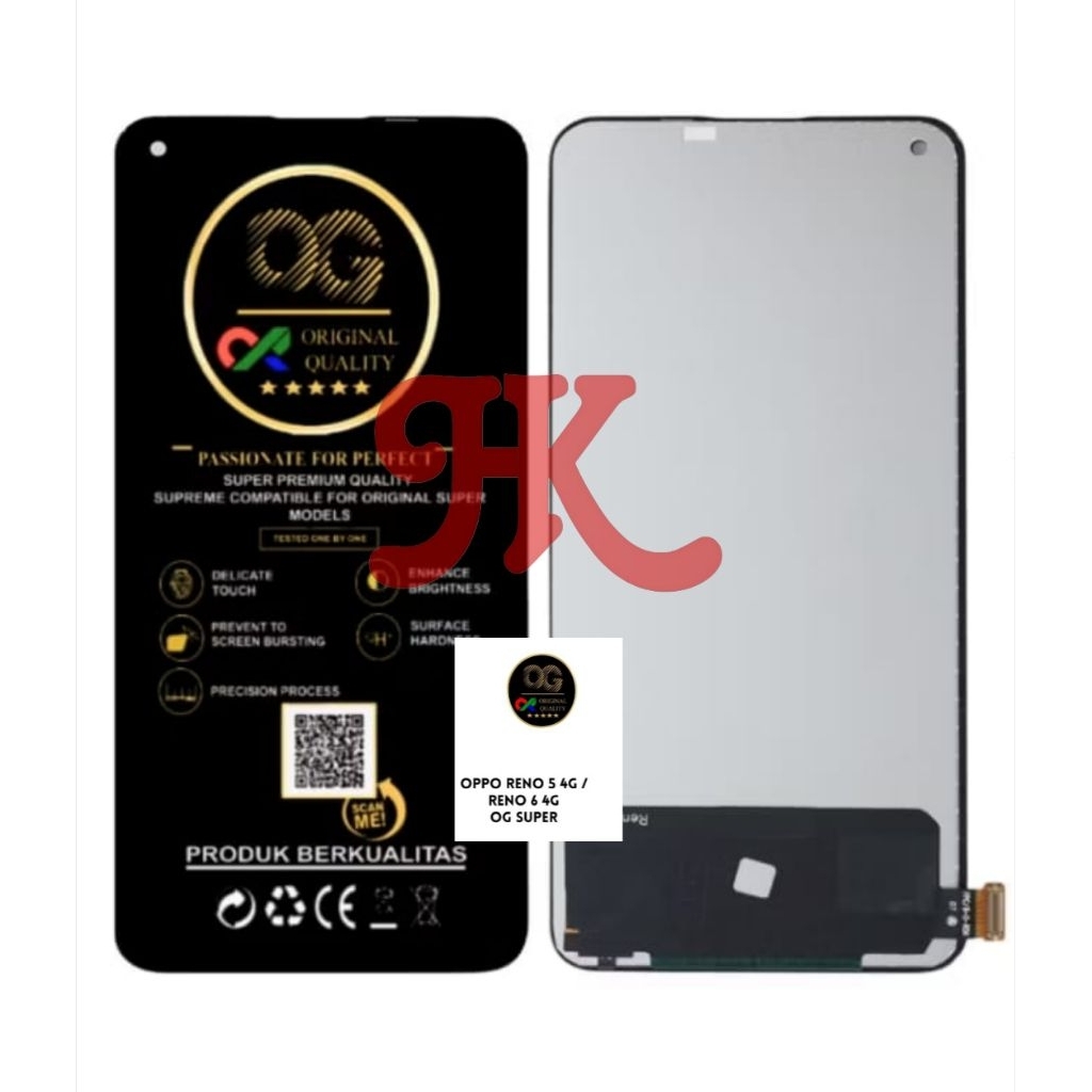 LCD RENO 5 4G LCD TOUCHSCREEN RENO 5 4G/RENO 6 4G LCD FULLSET ORIGINAL