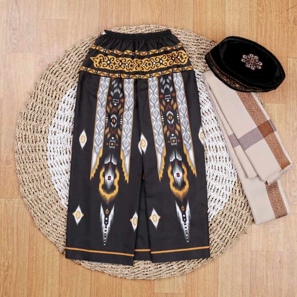 SARUNG INSTAN ANAK ANAK MOTIF BHS ASMAT