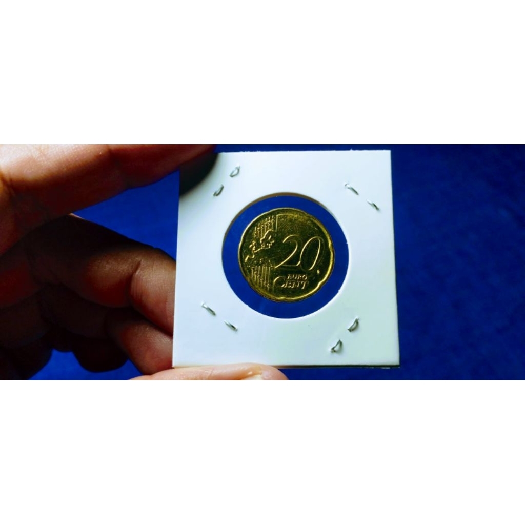 KOIN 20 CENT EURO PRANCIS TAHUN 2001 dan 2021