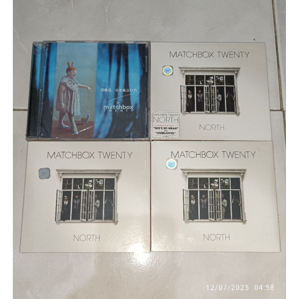 cd MATCHBOX TWENTY album Mad Season / North (1) / North (2) / North (3)