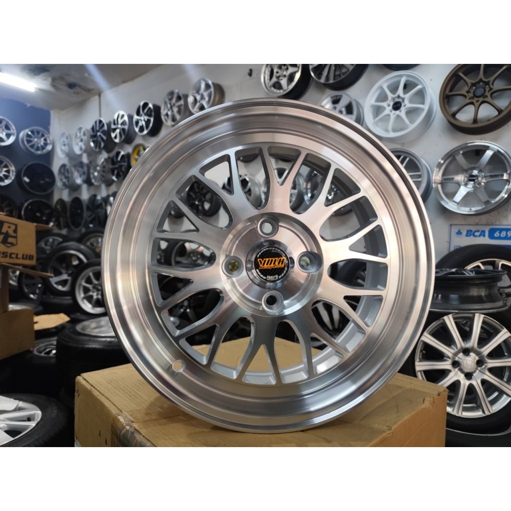 ring 15 pcd 4x 100 TE37 wedssport tc105x