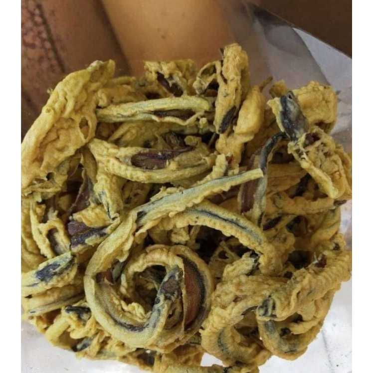 peyek belut belut goreng crispi  godean premium 250gr