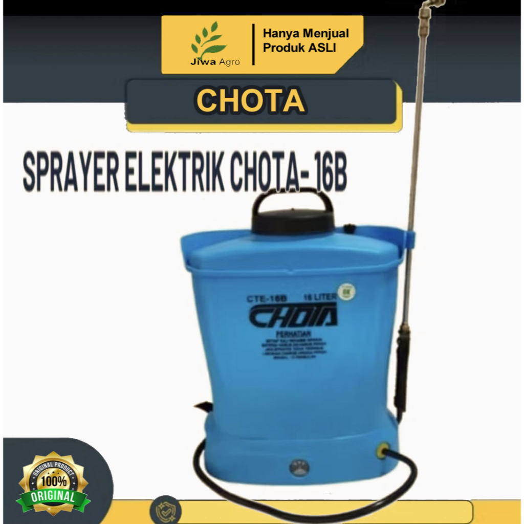 Sprayer Elektrik CHOTA CTB-16B ISO 9001:2015