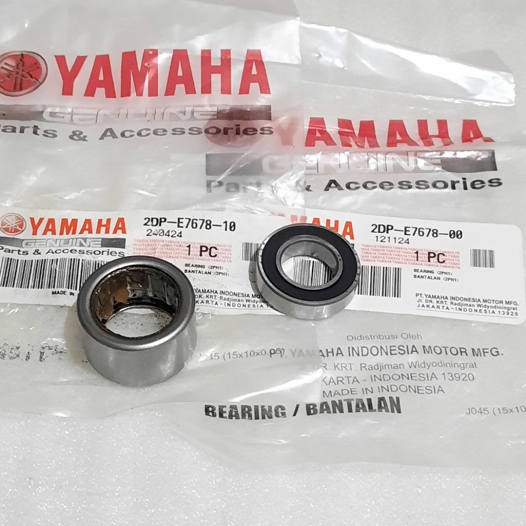 Bearing laher pully puli puly belakang nmax aerox lexi freego original 2DP-E7678-00 2DP-E7678-10