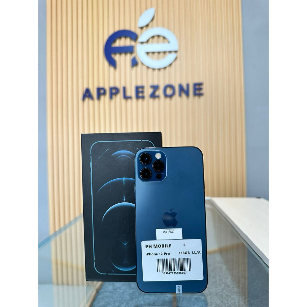 [6667] IPHONE 12 PRO PASIFIC BLUE 128 GB WIFI ONLY & ALL OPERATOR